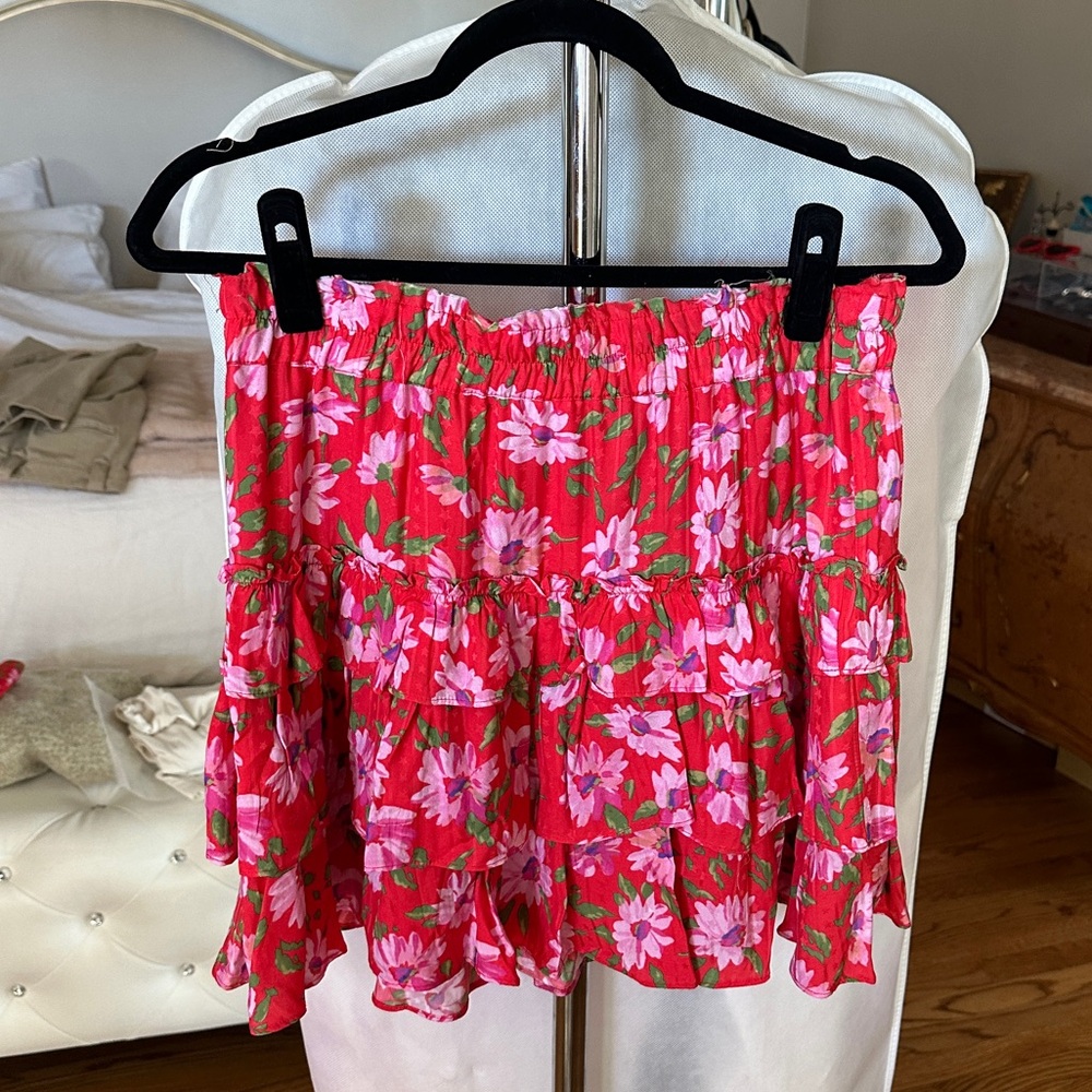Loveshackfancy Corbett Mini Skirt View 6